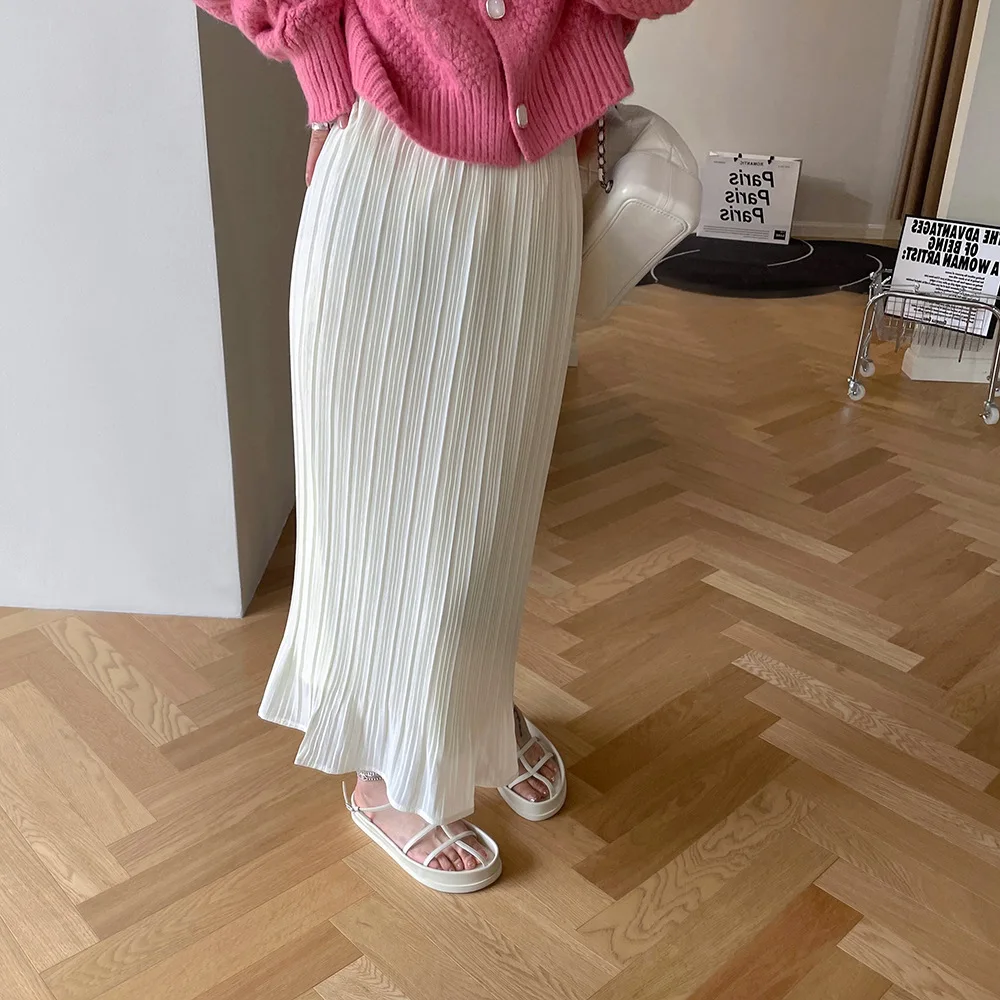 Облегающая Юбка рыбий хвост Женская 2022 весна лето корейский стиль эластичная