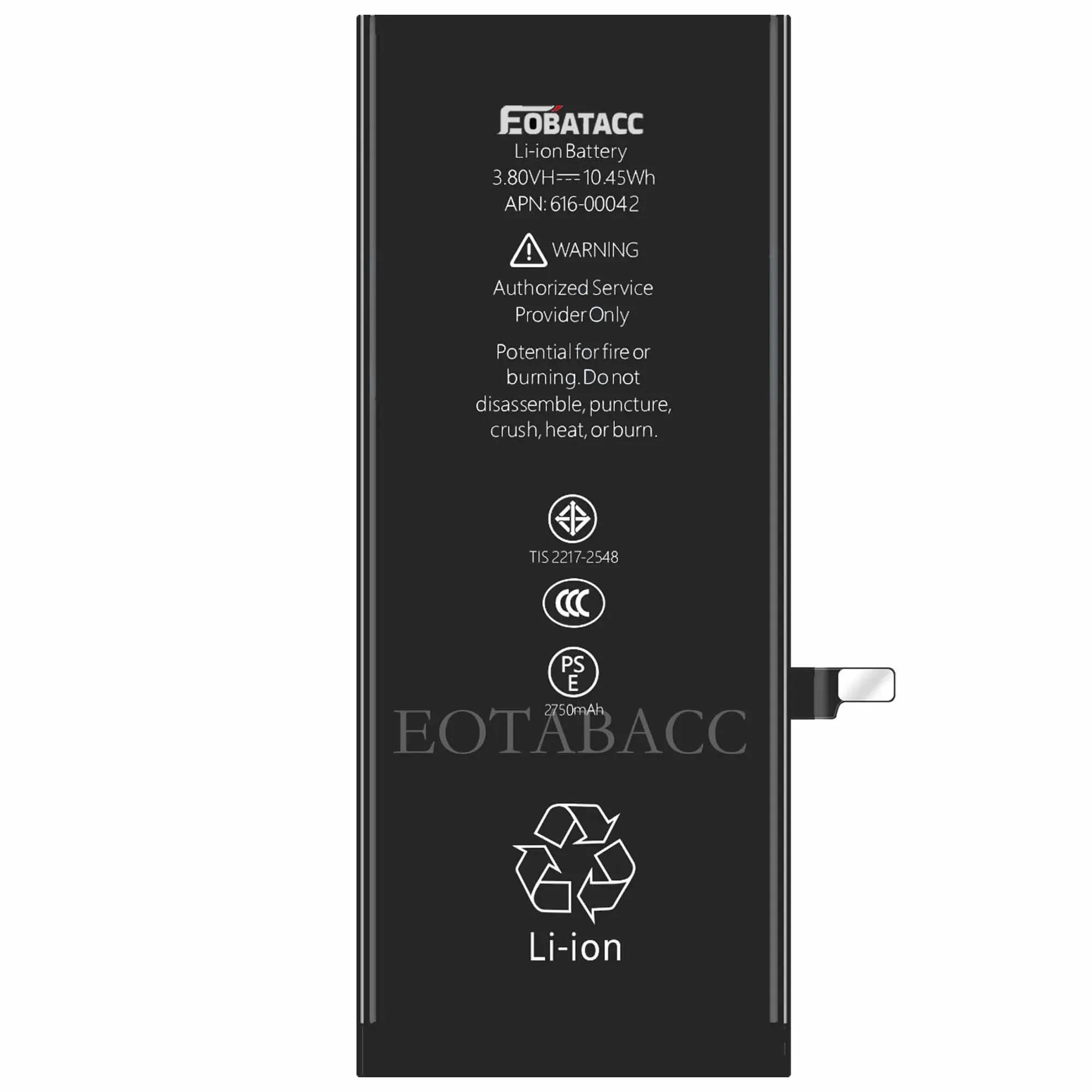 EOTABACC High Quality 100% Original Battery For iPhone 6S plus 6SP A1634/A1687/A1690/A1699 Phone Battery+Tools