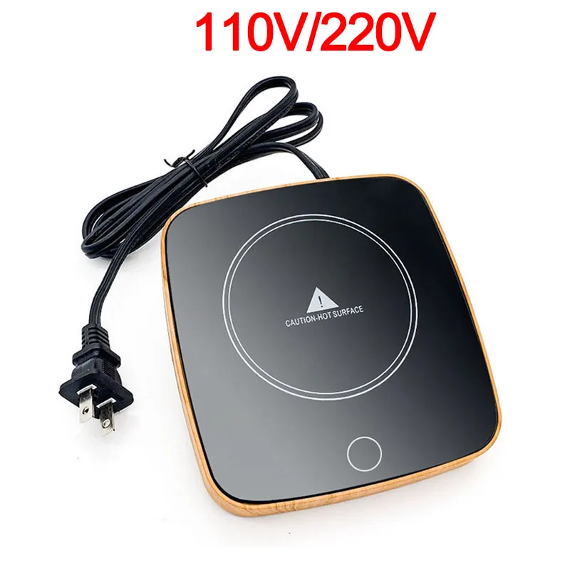 

110V/220V Cup Heater Mug Warmer 3 Gear Electric Hot Plate Smart Thermostatic Coaster Water Heating Pad for Coffee Milk Tea