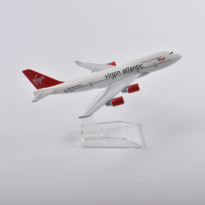 JASONTUTU 16 см Virgin Atlantic Boeing 737 литой под давлением металлический самолет масштаб 1/400