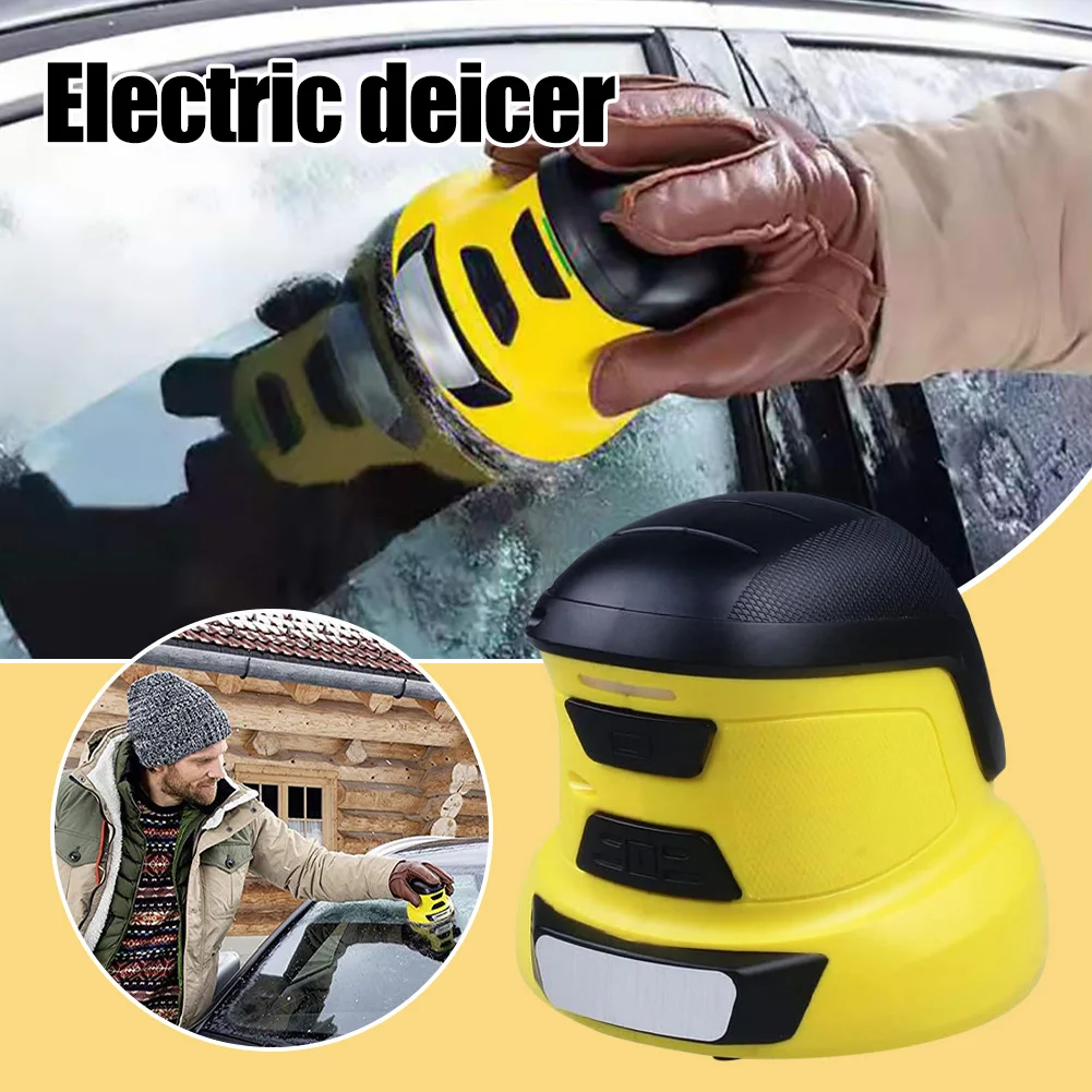 

1PCS Car Electric Ice Snow Scraper Wireless Rechargeable Ice Scraper Auto Winter Window Windshield Glass Defrost Clean Tools