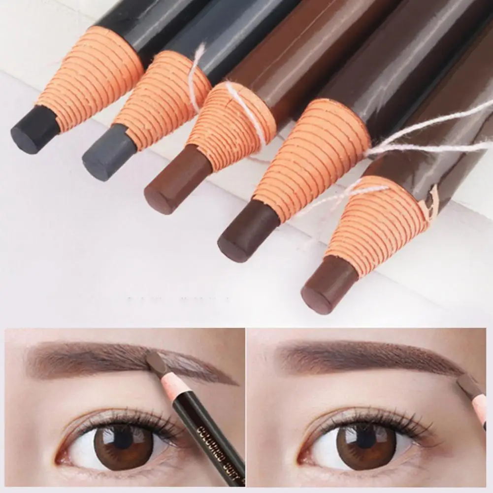 Mini Hard Refill Eyebrow Liner Portable Delicate Eyebrow Pen For Novice