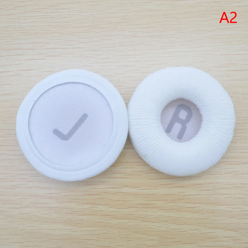 2PCS PU Leather 70mm Diameter Ear Pads For JBL Tune600 T450 T450BT T500BT 600BTNC Headphone Earpads Replacement Headset Pad - купить по