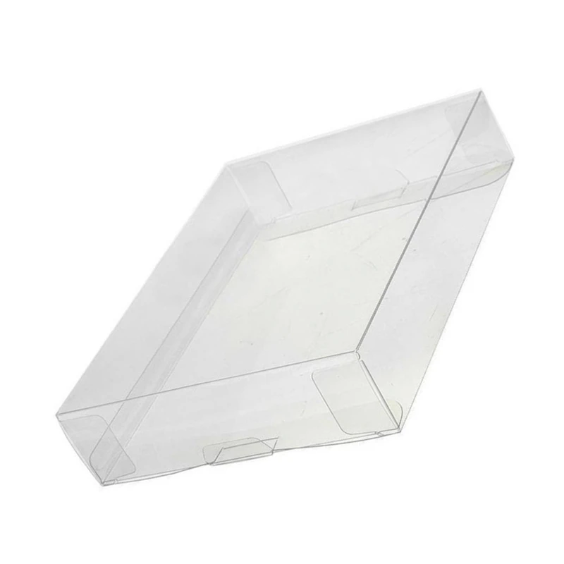 

10Pcs/Lot Clear PET Plastic Box Protector Case Sleeves Cover For SNES N64 CIB Boxed Games Cartridge Box