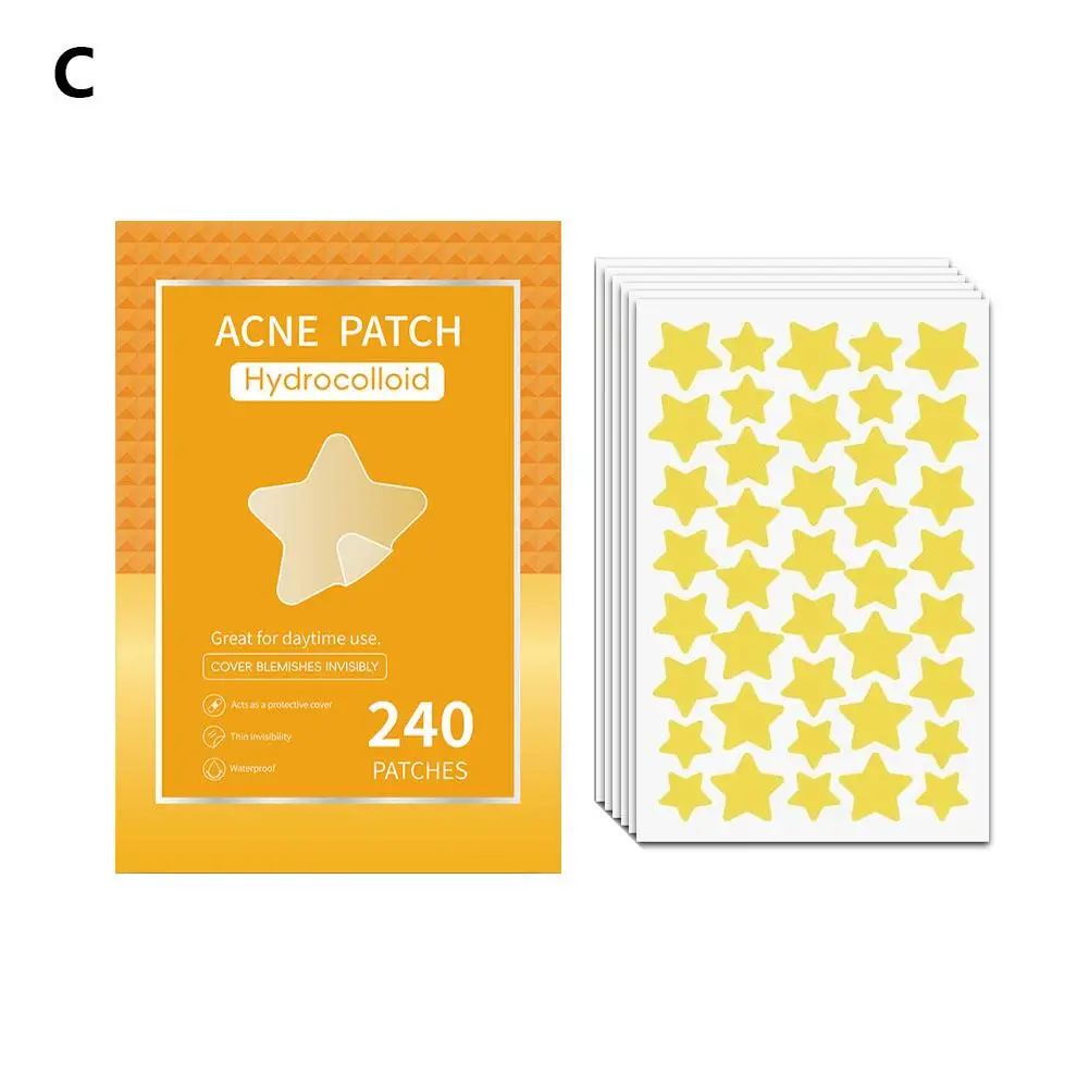 Цветные звёзды большой объем зернистость осветление акне кожа пятна Обложка