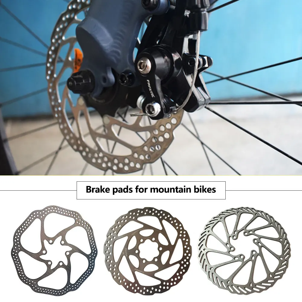 

1PC 160 Mm Bike Disc Brake Rotor With 6 Bolts Stainless Steel Bicycle Rotors Fit For Road Bike MTB BMX Bicycle Accessories