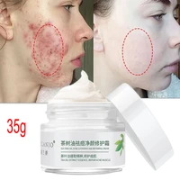 35g tea tree oil acne removal cream herbal anti acne fade spots oil control skin care whitening moisturizing anti aging face gel