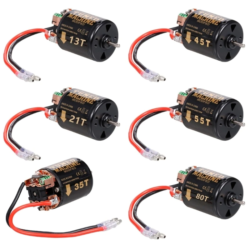 RC Products 540 щеточный Электрический мотор 80T/55T/45T/35T/21T/13T Поворот, Прямая поставка RC Products 540 щеточный Электрический мотор 80T/55T/45T/35T/21T/13T Поворот, Прямая поставка