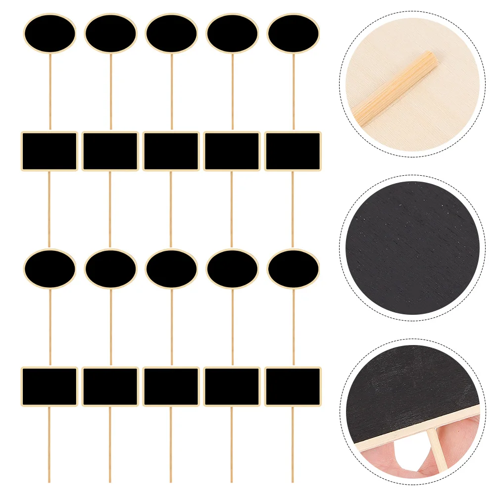 

Labels Chalkboard Tags Wooden Gardentopperspicks Markers Flower Sign Label Stakes Board Cupcake Cheese Appetizer Flags Toothpick