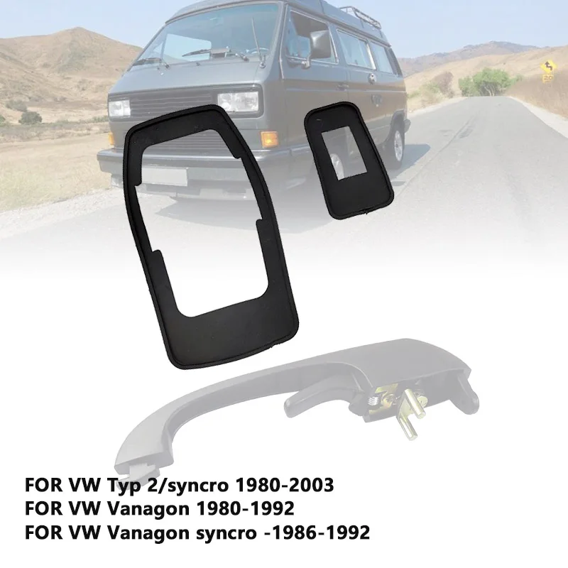 

Дверные ручки для VW Тип 2 / Syncro Vanagon Syncro Передняя дверная ручка 251837205 резиновая накладка 251837209 21837211