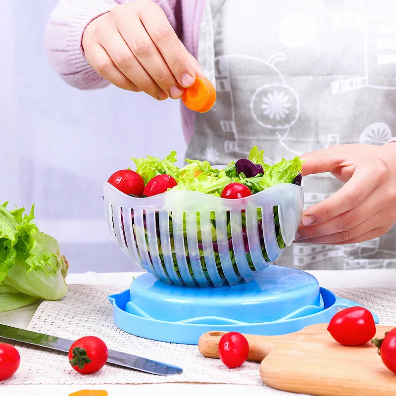

Fruit Salad Slicing Vegetable Cutter Cutting Bowl Splitter Vegetable Squeezer Kitchen Accessories Peeler cooking potato masher
