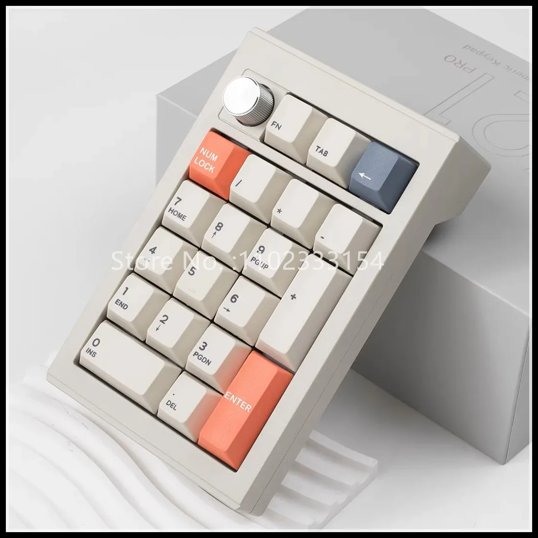 

Bluetooth-клавиатура Cidoo V21 беспроводная, 21 клавиша, три режима, 2,4 ГГц