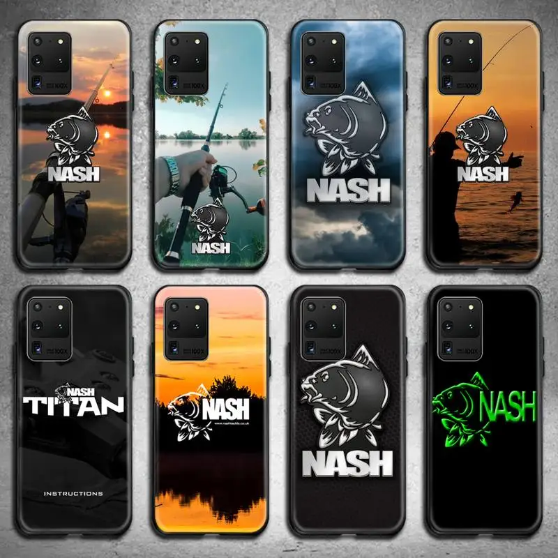 

Nash Fishing Art Phone Case For Samsung Galaxy S21 Plus Ultra S20 FE M11 S8 S9 plus S10 5G lite 2020