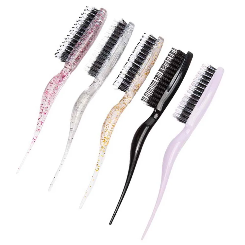 

Teasing Back Hair Brush Fluffy Curly Hair Comb Hairdressing Back Combing Hair Accessories Slim Line Styling Barber