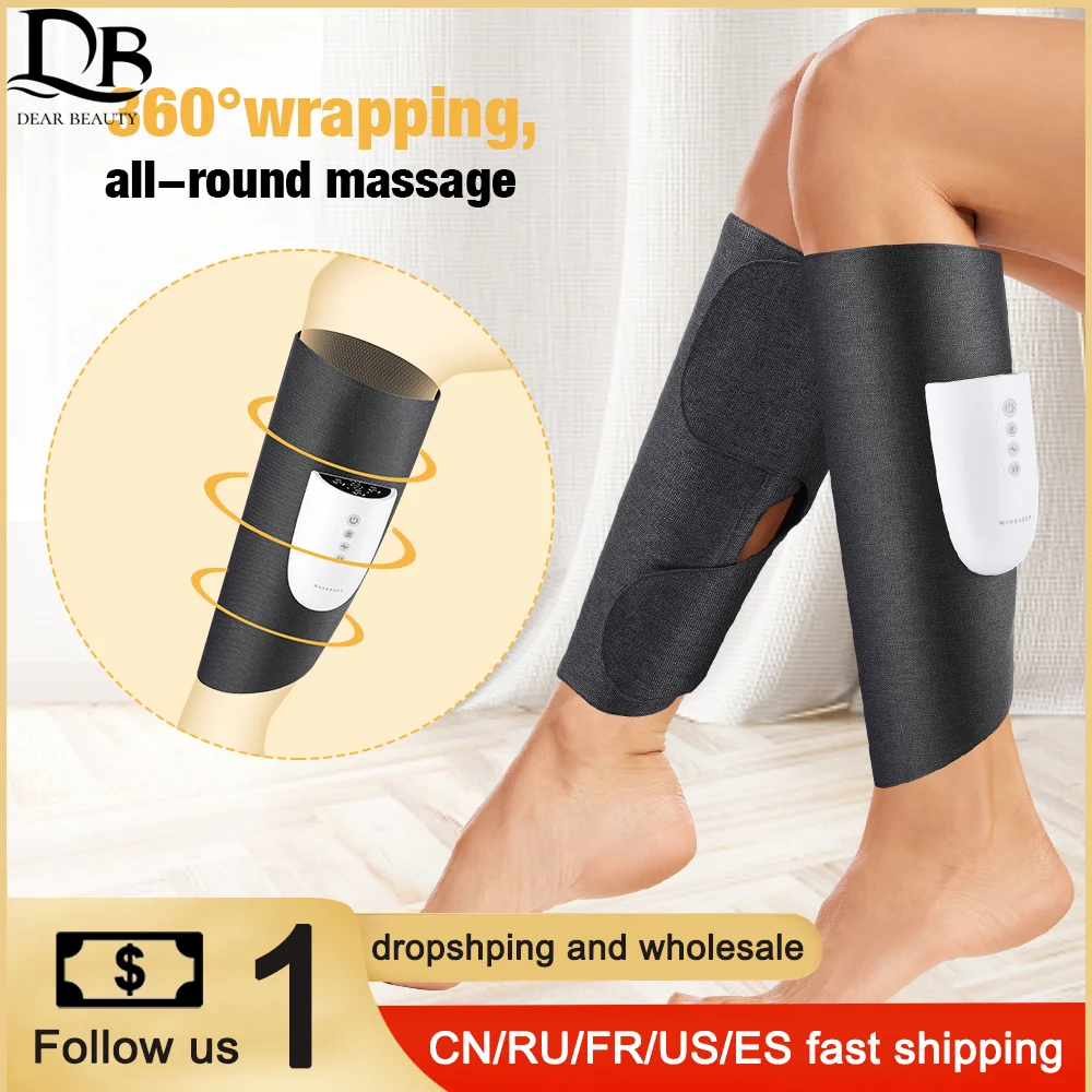 

Leg Massager Air Pressure Compression Presoterapia Blood Circulation Pressotherapy Calf Massage Pain Relief Relaxation Treatment