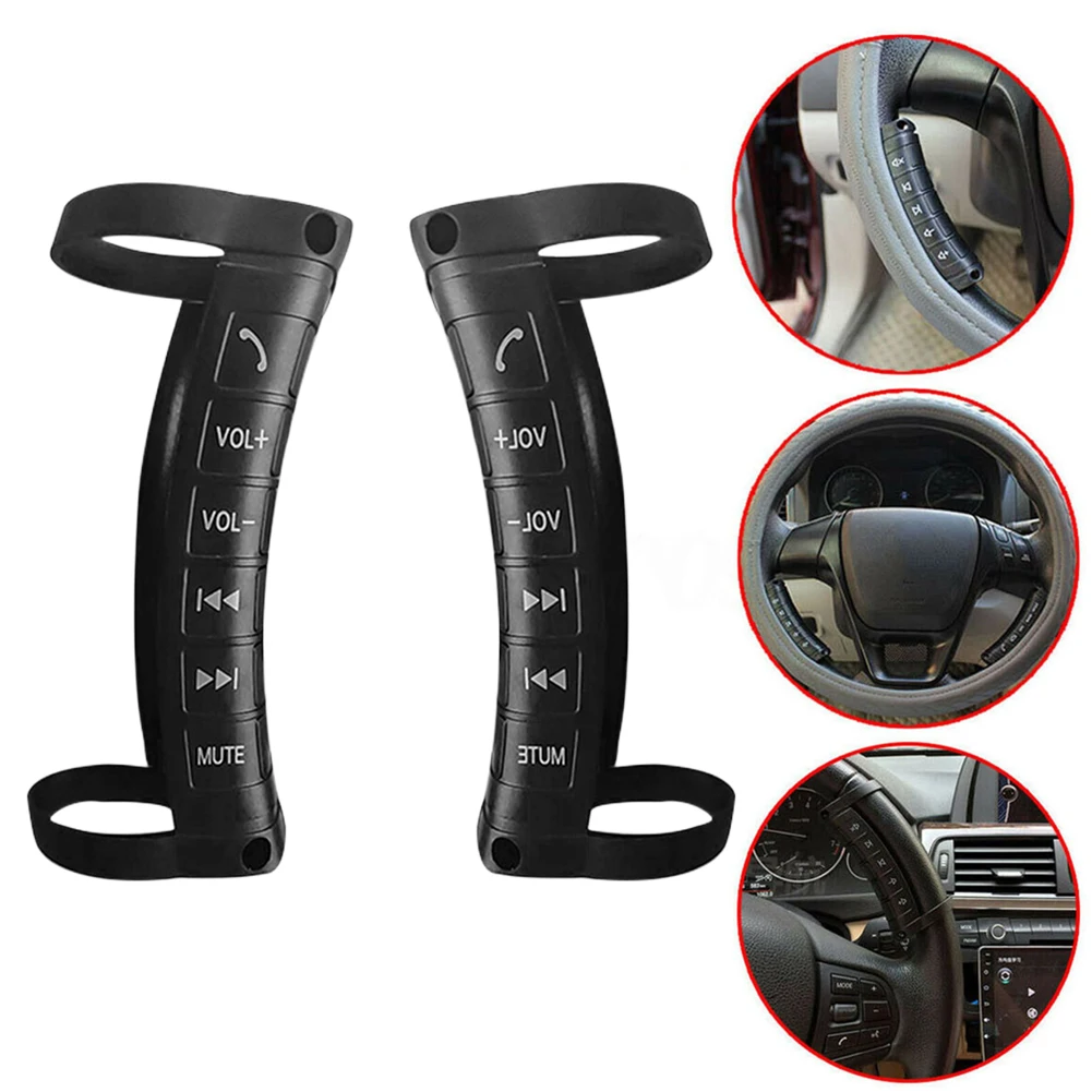 

Universal Remote Control Car Steering Wheel Button Remote Control For Car Radio DVD GPS Navigation Bluetooth Wireless Controller