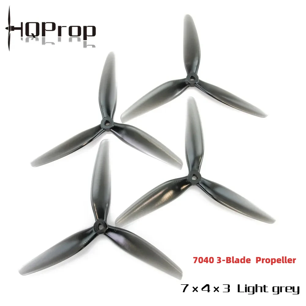 HQprop HQ 7X4X3 7040 пропеллер 7*4 3-Blade Prop CW &amp CCW для радиоуправляемых FPV