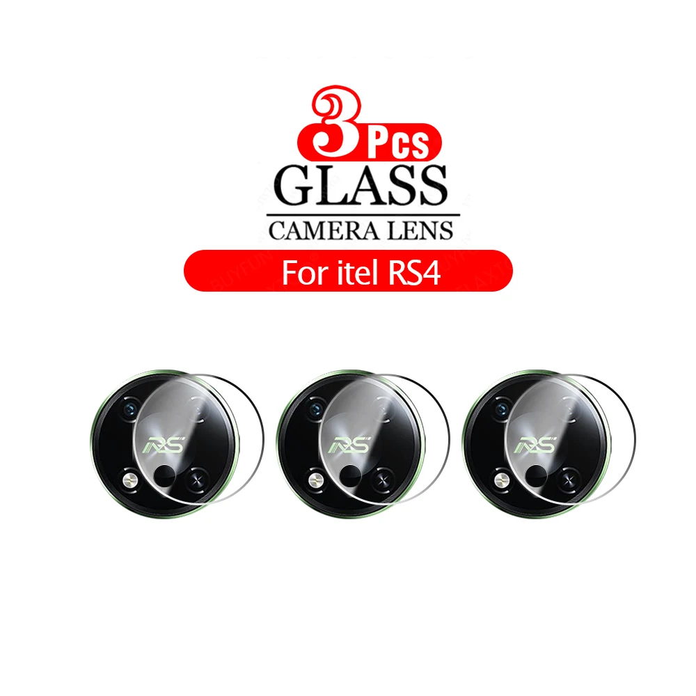 3 шт. для itel RS4 пленка камеры высокого разрешения RS 4 R S4 защитное стекло объектива