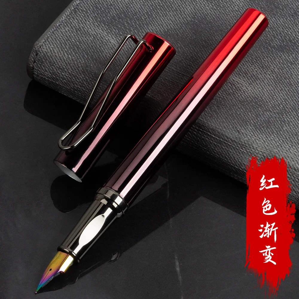 

Pen color transparent plastic calligraphy practice pen ink bag fountain pen model D-6519