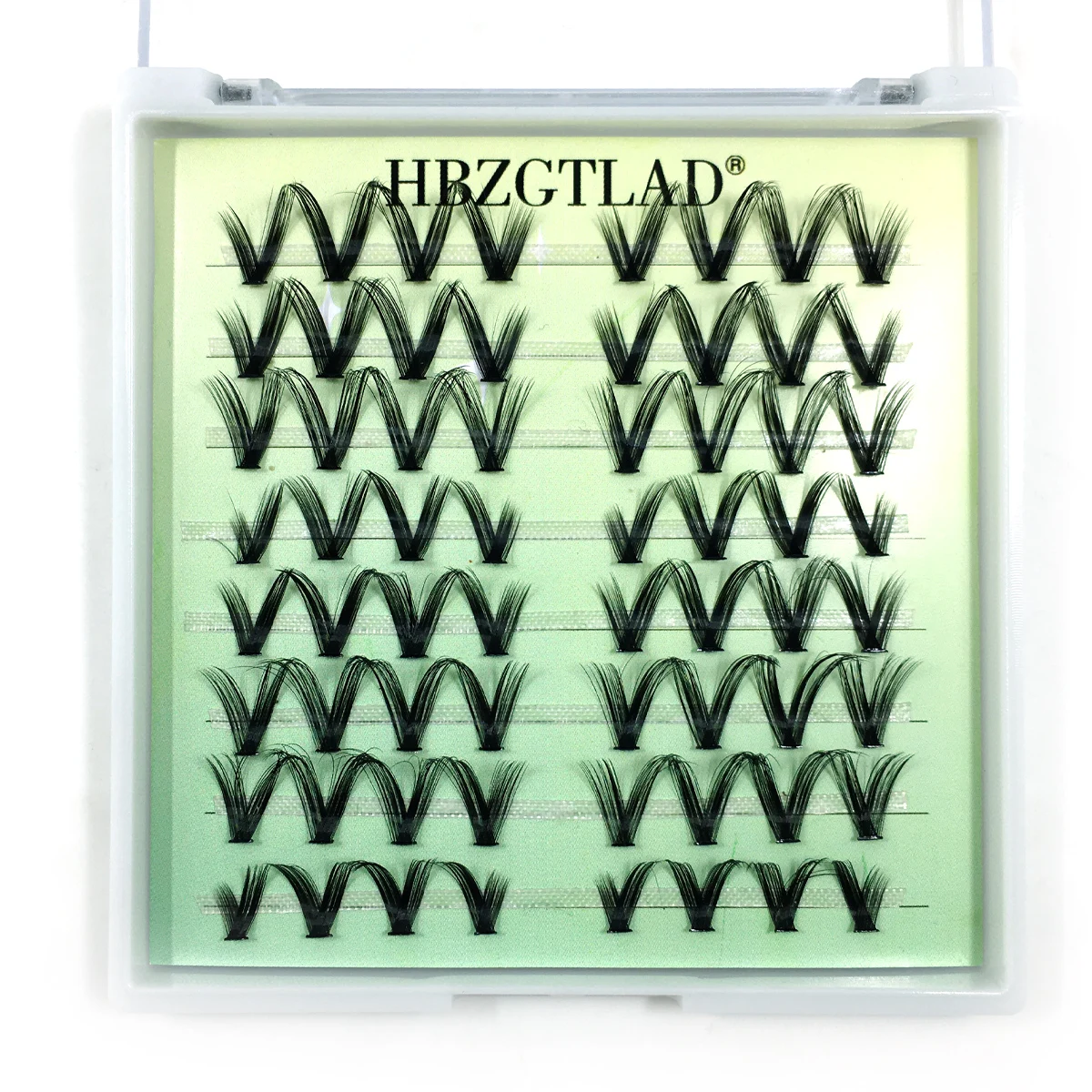 

Новые 3D C Curl 0,07 мм Смешанные Длина Цветок сэндвич Индивидуальные Накладные ресницы большие v-образные сегментные ресницы перекрестное наращивание ресниц