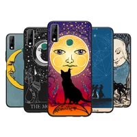 witches moon tarot totem for huawei y9s y6s y8s y9a y7a y8p y7p y5p y6p y7 y6 y5 pro prime 2020 2019 silicone phone case