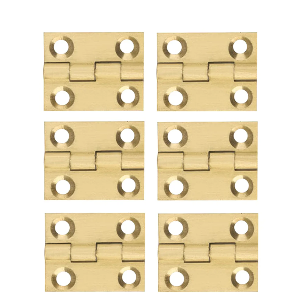 

Hinges Door Hinge Bearingmute Folding Cabinet Stainless Box Jewelrybutt Wood Steel Copper Template Replacement Funiture Suitcase