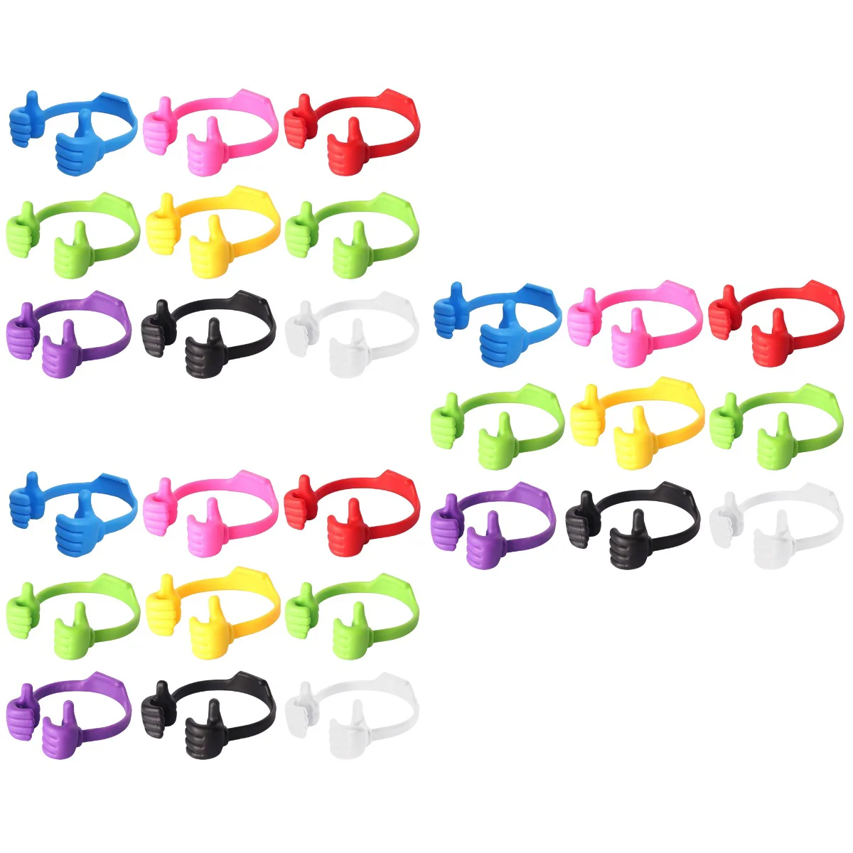 

Cell Holder Stand Thumbsthumb Lazy Stands Tablet Desktop Novelty Mobile Flexible Deskracks