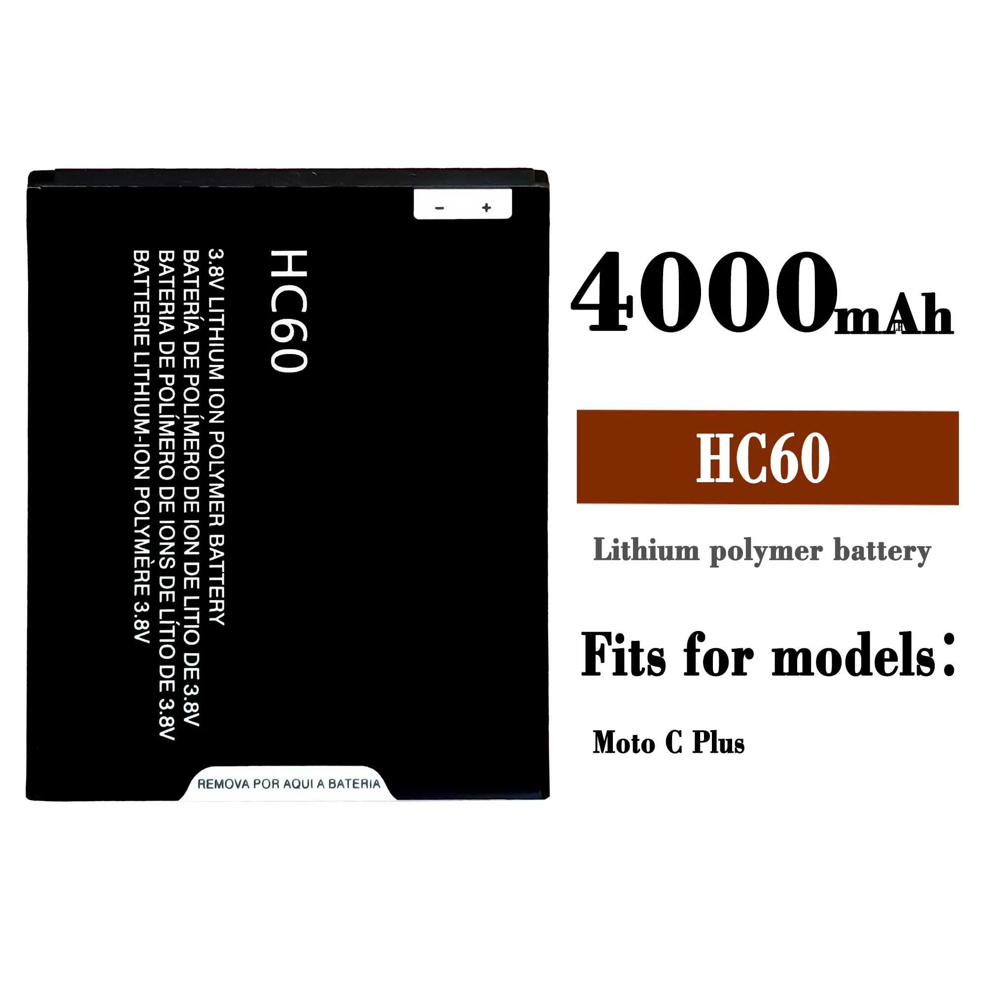 

New Original HC60 Battery For Motorola Moto C Plus, Moto C Plus Dual SIM, XT1723, XT1724, XT1725 High quality