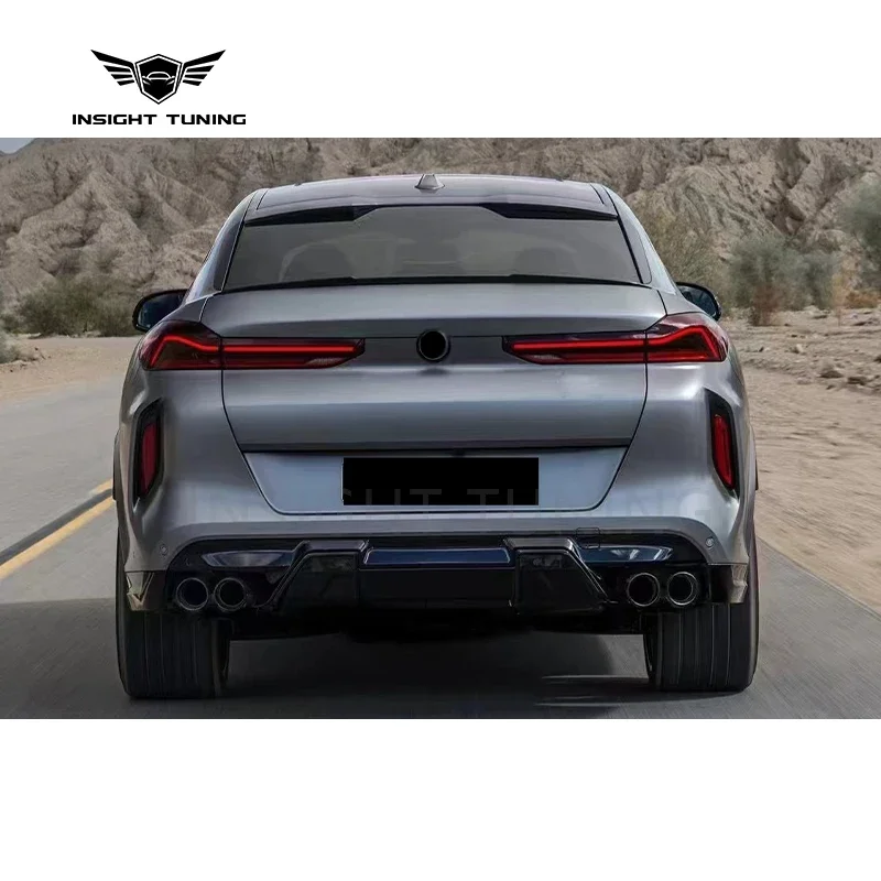 Высококачественные автомобильные бамперы 2023 обвес для X6 G06 Lci обновление до X6M F96