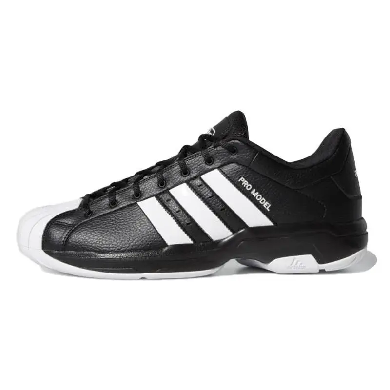 adidas Pro Model 2G Low Black White Кроссовки FX4980