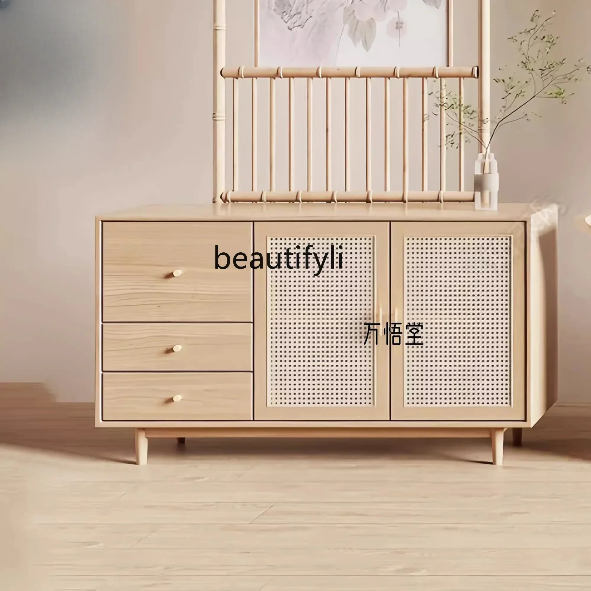 ss7486 lt Новые боковые шкафы из массива китайского ясеня шкафчики для хранения