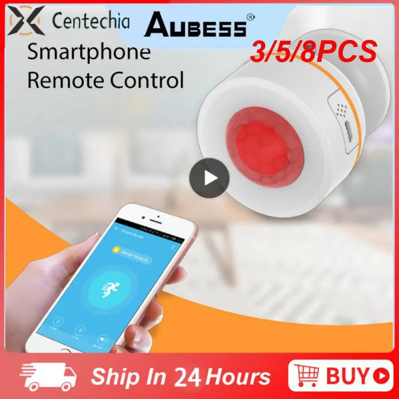 

3/5/8PCS Real-time Monitoring Infrared Detector App Remote Control Tuya Pir Motion Sensor Wireless Smart Home