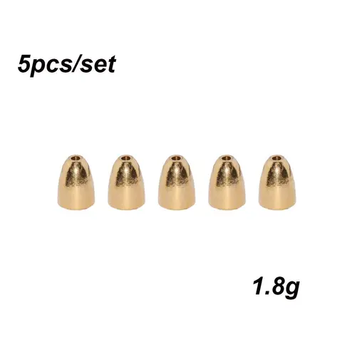 Латунные грузила для карпа 5 шт.