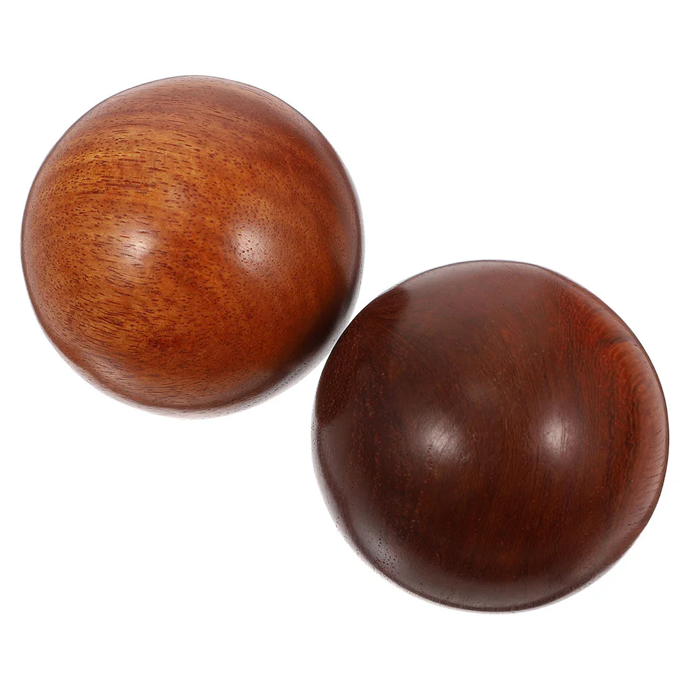 

2Pcs Hand Balls Rolling Hand Massagers Wood Hand Balls for Home