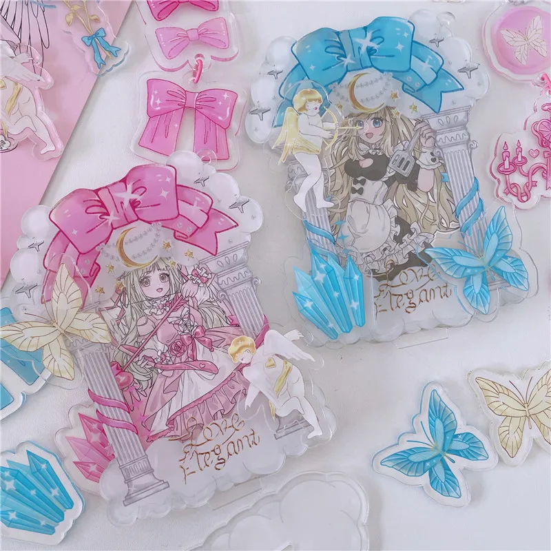 

Photo frame desktop cartoon anime Italian desktop small card DIY photo 3 inch card standing card