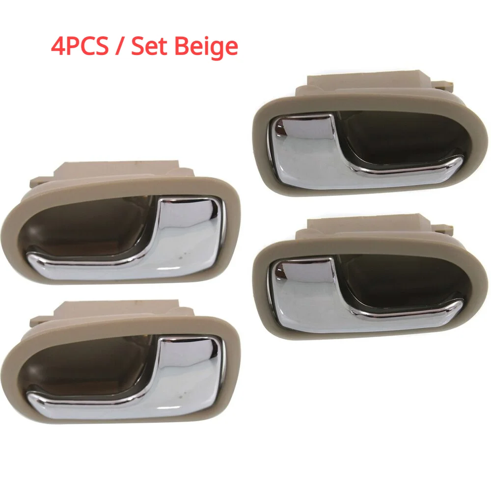 

Front and Rear Interior Door Handle For 93-97 Mazda 626 / 95-2003 Mazda 323 Protege Ford liata Activa Tierra Black Beige