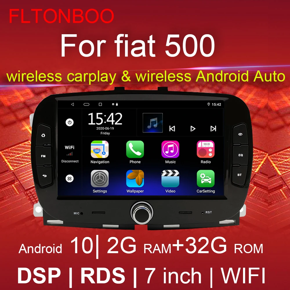 7-дюймовый Android автомобильный радиоприемник стерео мультимедийный плеер