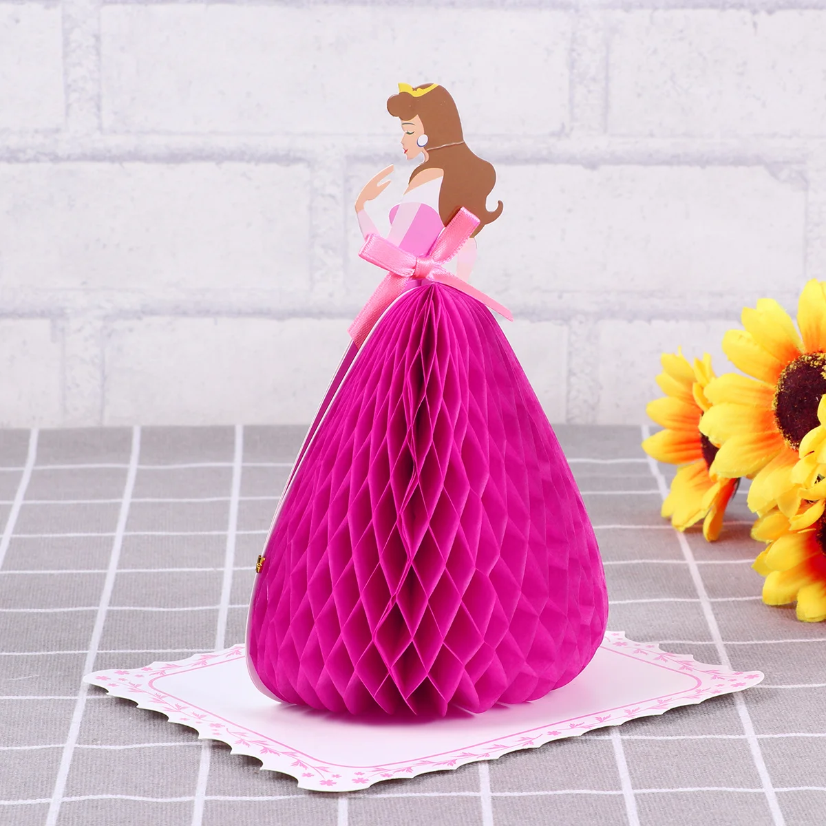 

Birthday Greeting Cards 3D Paper Cards Greeting Message Cards DIY Paper Craft Blessing Gift for Birthday Wedding Decor