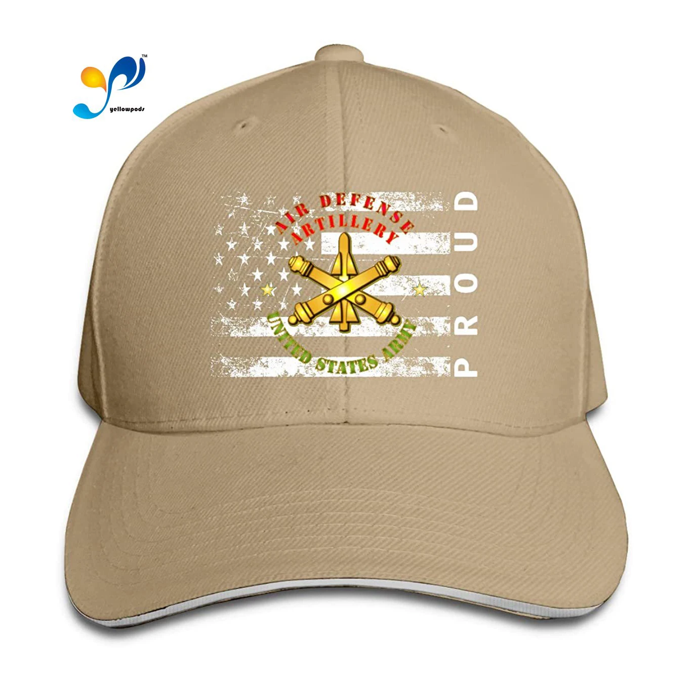 

Moto Gp Baseball Cap Air Defense Artillery US Army Proud American Men Classic Outdoor Casquette Peak Cap