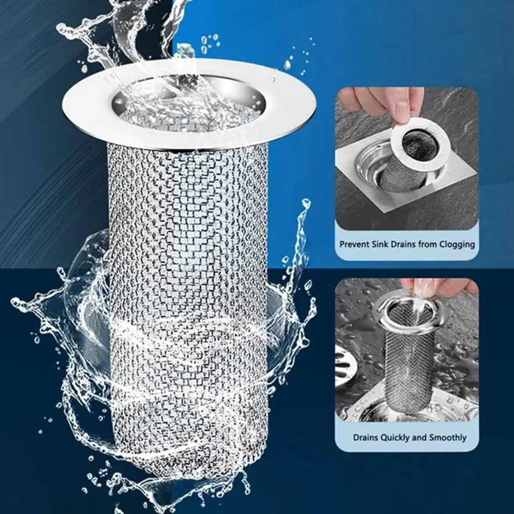 

Multifunctional Floor Drain Filter Up Bounce Core Basin Drain Stopper Hair Catcher Shower Sink Strainer Bathroom Accessory