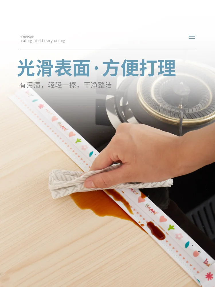 2022 Bathroom Shower Sink Bath Sealing Strip Tape White PVC Self Adhesive Waterproof Wall Sticker for Bathroom Kitchen