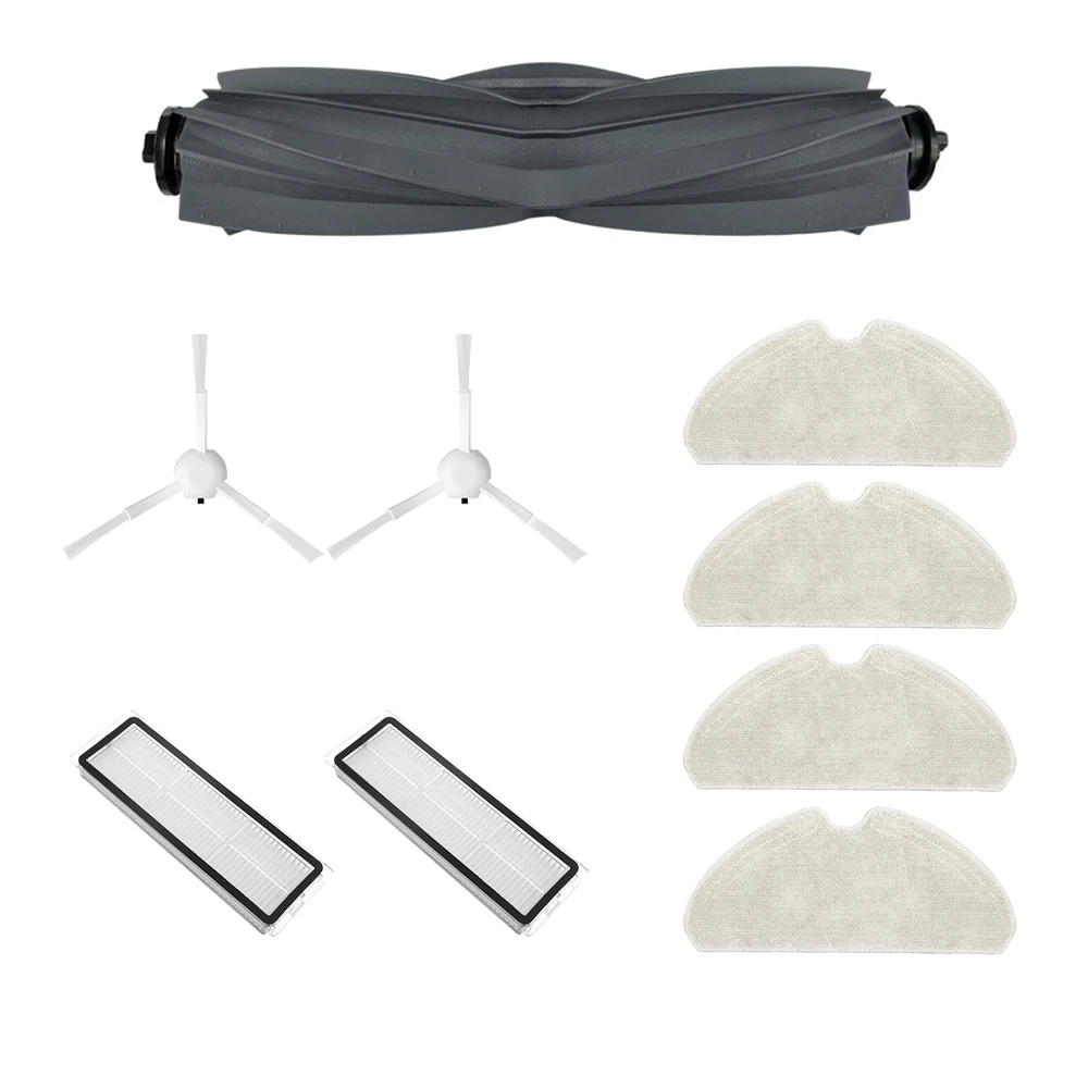 

9/12 шт. резиновая основная щетка/боковая щетка/фильтр Hepa, наборы для чистки швабры для Dream D10S, запасные части для робота-пылесоса