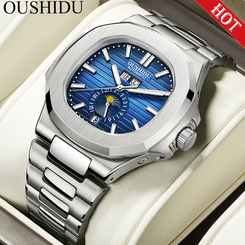 Часы наручные мужские автоматические Модные Роскошные водонепроницаемые