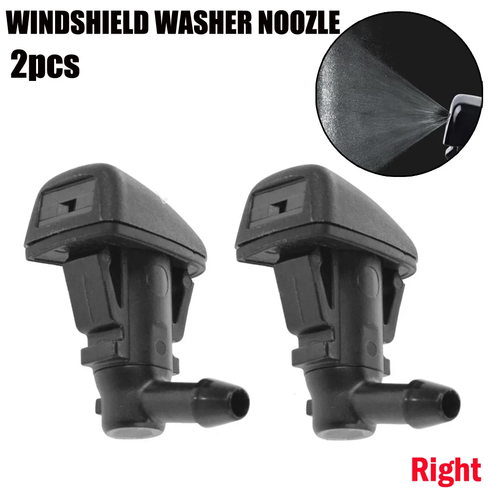 

High Quality Washer Nozzle Tool Accessories Replacement Washer Fluid Spray Windshield 2pcs 95226510 ABS Plastic