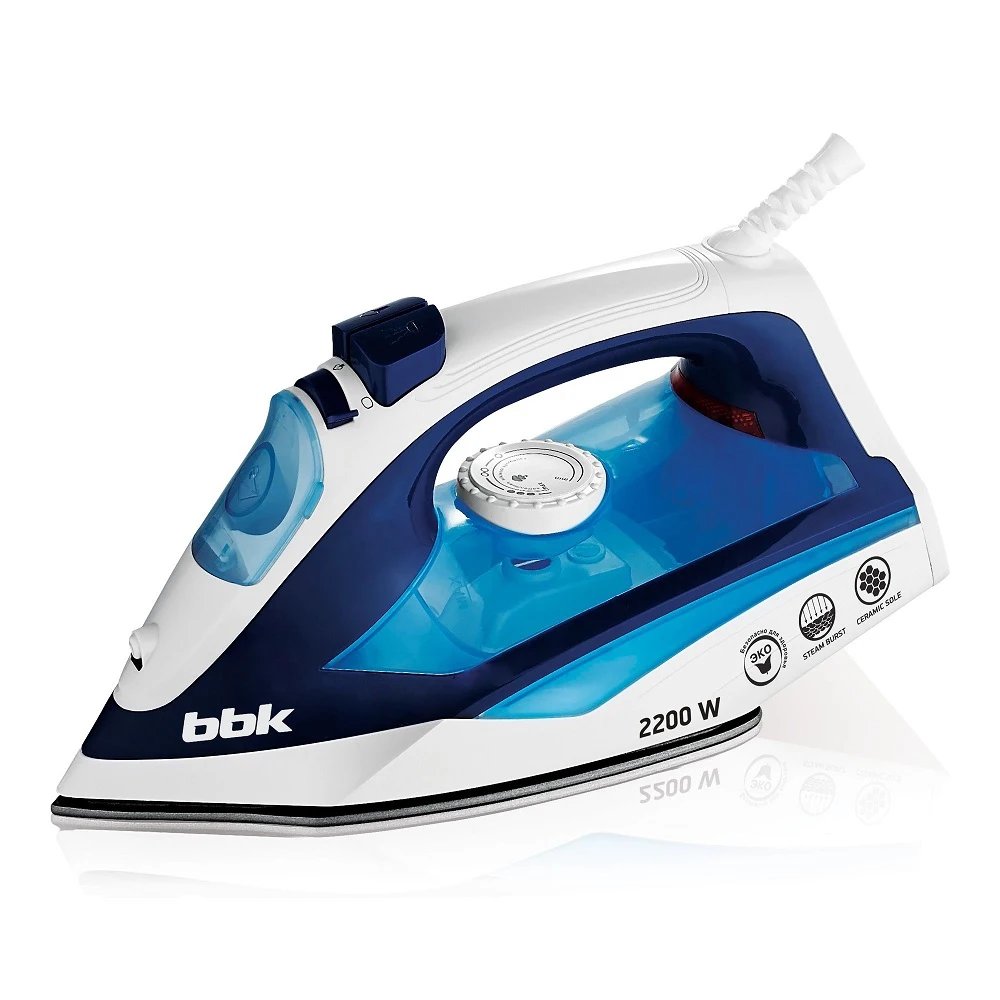 Утюг электрический BBK ISE-2201 темно-синий |