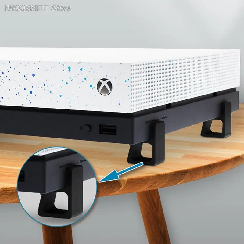 

New 4pcs Horizontal Version Heightening Bracket For Xbox One/S/X Game Console Cooling Stand For Xbox One Game Accessories