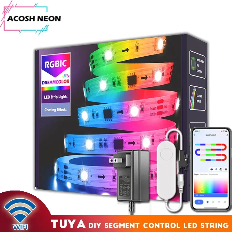 

Светодиодная лента с поддержкой Wi-Fi, rgb