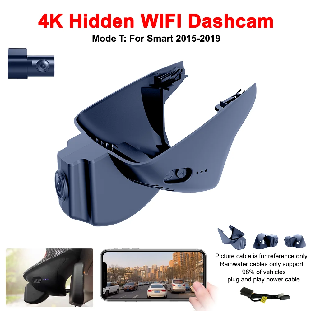 Dashcam Wifi Car Dvr Recording Devices Accessories