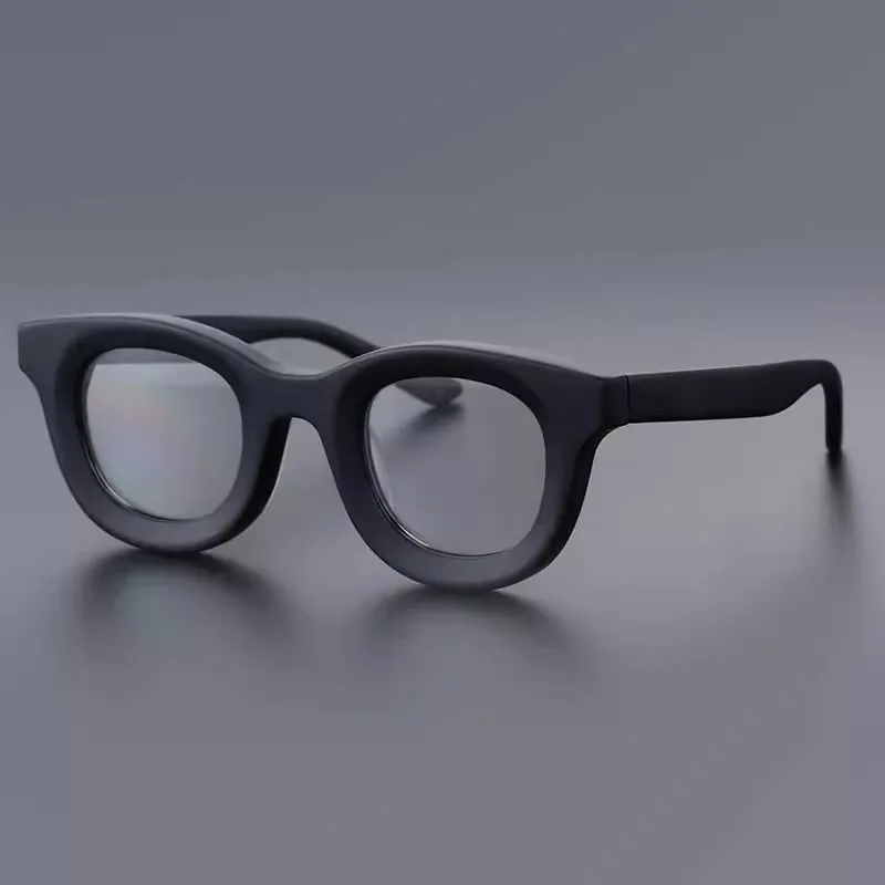 Evove Matte Black Eyeglasses Frame Men Women Reading Glasses Male Anti Blue Light Spectacles Optical Myopia Eyewear White Clear