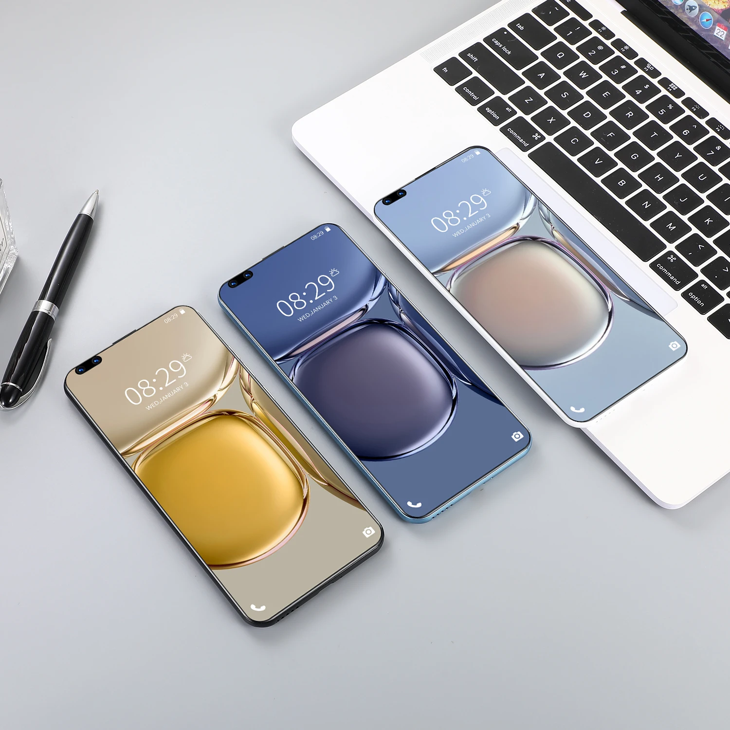 Смартфон P60 Pro 7 8 дюйма Android 11 16 + 512 ГБ 5 камер 5600 мА · ч |